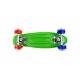 Mini Penny Board cu roti LED WORKER Pico 17 , Verde