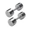 Set Gantere Cromate SPARTAN 2 x 2 kg Set Gantere Cromate SPARTAN 2 x 2 kg