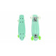 Mini Penny Board cu roti LED WORKER Pico 17 , Albastru