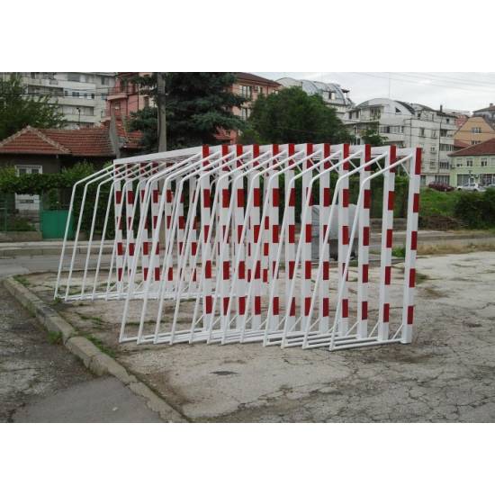 Poarta Handbal / Fotbal YAKO - 3x2 m., 80x80 mm, Otel