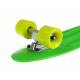 Penny Board SPARTAN Plastic Board 22.5, Verde Penny Board SPARTAN Plastic Board 22.5, Verde