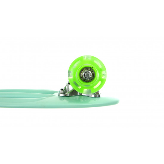 Mini Penny Board cu roti LED WORKER Pico 17 , Albastru