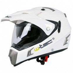 Casca moto W-TEC NK-311 - alb