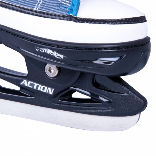 Patine de gheata / Role reglabile ACTION Gondo 2in1, albastru