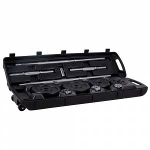 Gantere si haltera set 50kg inSPORTline Gantere si haltera set 50kg inSPORTline