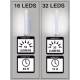 Lampa solara FRENDO 32 LED+ incarcare USB Lampa solara FRENDO 32 LED+ incarcare USB