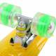 Penny Board Maronad Retro Transparent Light Wheels 22 Portocaliu