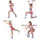 Bara multifunctionala cu benzi de cauciuc inSPORTline 100 cm Bara multifunctionala cu benzi de cauciuc inSPORTline 100 cm