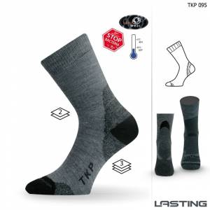 Sosete termo LASTING TKP, Gri Sosete termo LASTING TKP, Gri