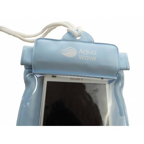Husa impermeabila pentru telefon AQUAWAVE Zalen, Albastru Husa impermeabila pentru telefon AQUAWAVE Zalen, Albastru