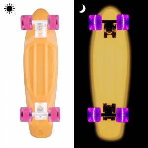 Pennyboard fosforescent WORKER Lumy 22, NEW Pennyboard fosforescent WORKER Lumy 22, NEW