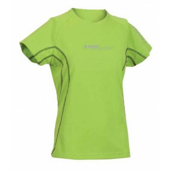 Tricou sport femei HI-TEC Cliona Wos, Verde