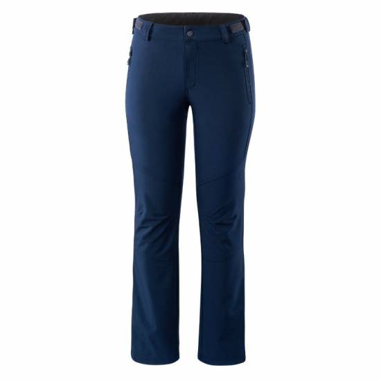 Pantaloni softshell dama HI-TEC Lady Elda, Albastru