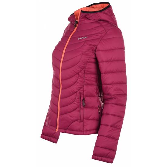 Geaca femeicu puf HI-TEC Lady Nera, Visiniu Geaca femeicu puf HI-TEC Lady Nera, Visiniu