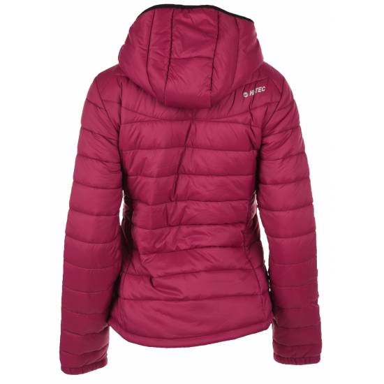 Geaca femeicu puf HI-TEC Lady Nera, Visiniu Geaca femeicu puf HI-TEC Lady Nera, Visiniu