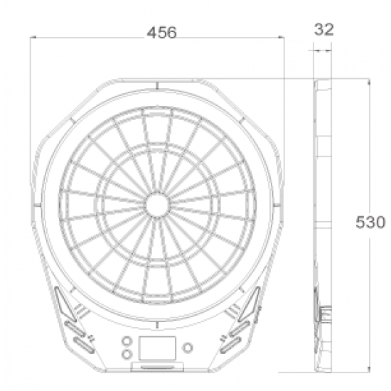 Panou de darts electronic ECHOWELL AC 100