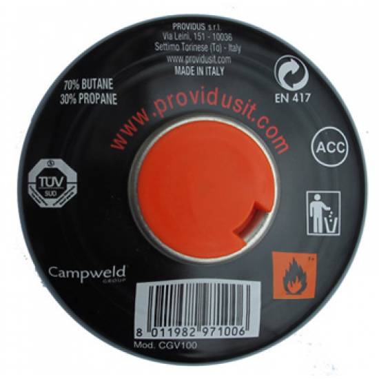 Butelie gaz PROVIDUS+ 100 gr Butelie gaz PROVIDUS+ 100 gr