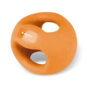 Minge medicinala cu manere inSPORTline Grab Me 2 kg Minge medicinala cu manere inSPORTline Grab Me 2 kg