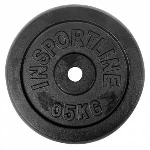 Disc greutate din otel inSPORTline 0.5 кg Disc greutate din otel inSPORTline 0.5 кg