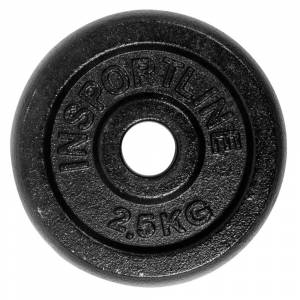 Disc greutate din otel inSPORTline 2,5 kg Disc greutate din otel inSPORTline 2,5 kg