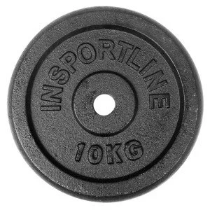Disc greutate din otel inSPORTline 10 kg Disc greutate din otel inSPORTline 10 kg