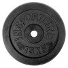 Disc greutate din otel inSPORTline 15 kg