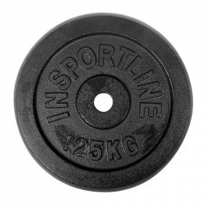 Disc greutate din otel inSPORTline 1,25 kg Disc greutate din otel inSPORTline 1,25 kg