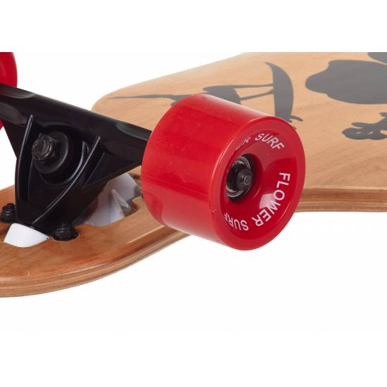 Longboard SPARTAN DROP SHAPE 41 - Surfer Black Longboard SPARTAN DROP SHAPE 41 - Surfer Black
