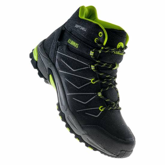 Bocanci de munte barbati ELBRUS Gabby Mid WP Verde Bocanci de munte barbati ELBRUS Gabby Mid WP Verde