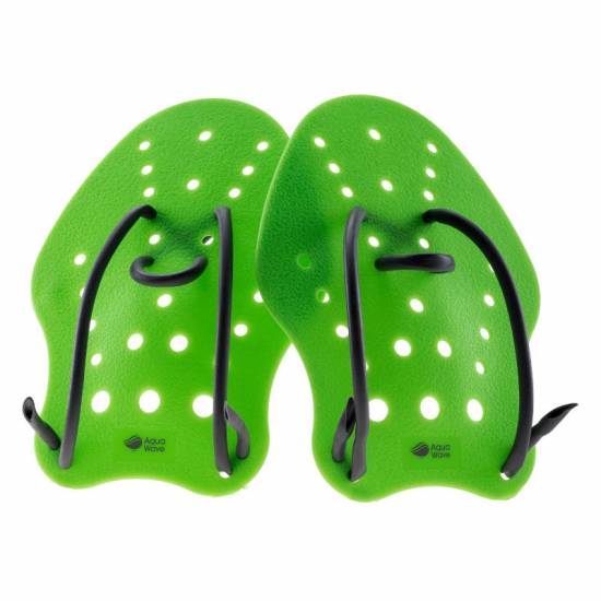 Padele inot AQUAWAVE Paddle, Verde