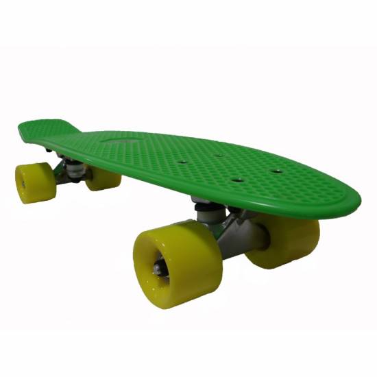 Penny Board SPARTAN Plastic Board 22.5, Verde