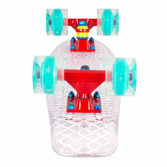 Penny Board, WORKER Transpy 100  cu roti cu Led-uri 23