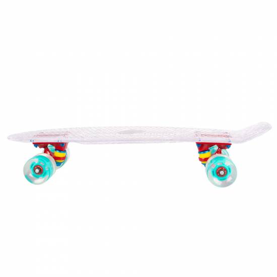 Penny Board, WORKER Transpy 100 cu roti cu Led-uri 23 Penny Board, WORKER Transpy 100 cu roti cu Led-uri 23
