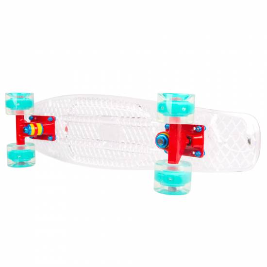 Penny Board, WORKER Transpy 100 cu roti cu Led-uri 23 Penny Board, WORKER Transpy 100 cu roti cu Led-uri 23