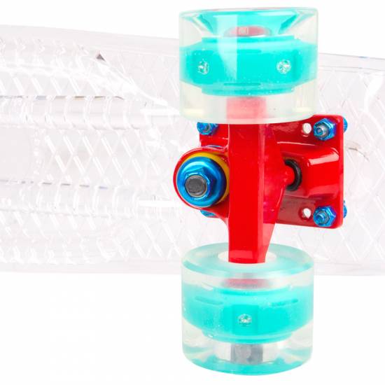 Penny Board, WORKER Transpy 100 cu roti cu Led-uri 23 Penny Board, WORKER Transpy 100 cu roti cu Led-uri 23