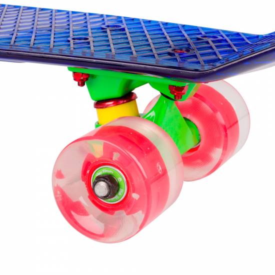 Penny Board WORKER Transpy 400 cu roti cu Led-uri 23