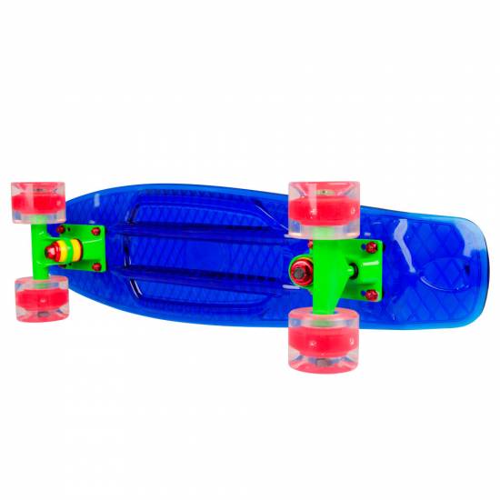 Penny Board WORKER Transpy 400 cu roti cu Led-uri 23