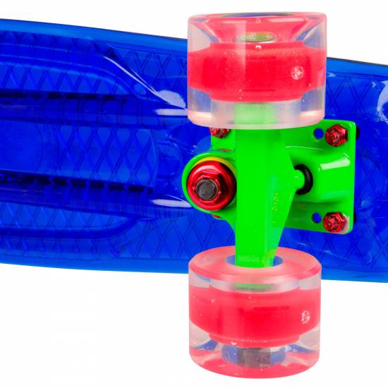 Penny Board WORKER Transpy 400 cu roti cu Led-uri 23