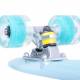 Penny Board Fosforescent WORKER Lumy 22, Albastru si roti colorat Penny Board Fosforescent WORKER Lumy 22, Albastru si roti colorat