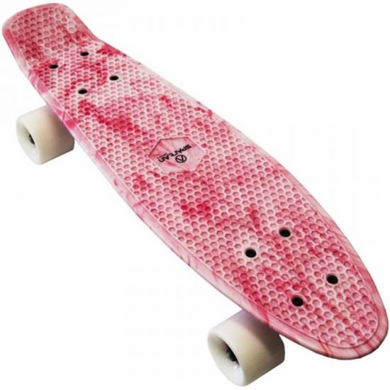 Penny Board SPARTAN Plastic Board 22.5, Roz Penny Board SPARTAN Plastic Board 22.5, Roz