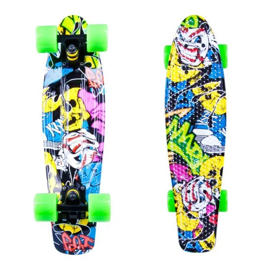 Penny Board WORKER Colory 22, Angry Green