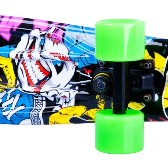 Penny Board WORKER Colory 22, Angry Green
