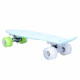 Mini Penny Board cu roti LED WORKER Pico 17 , Albastru