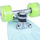 Mini Penny Board cu roti LED WORKER Pico 17 , Albastru