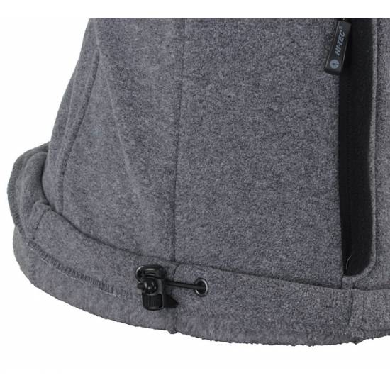Jacheta polar HI-TEC Monar, Gri/Negru Jacheta polar HI-TEC Monar, Gri/Negru