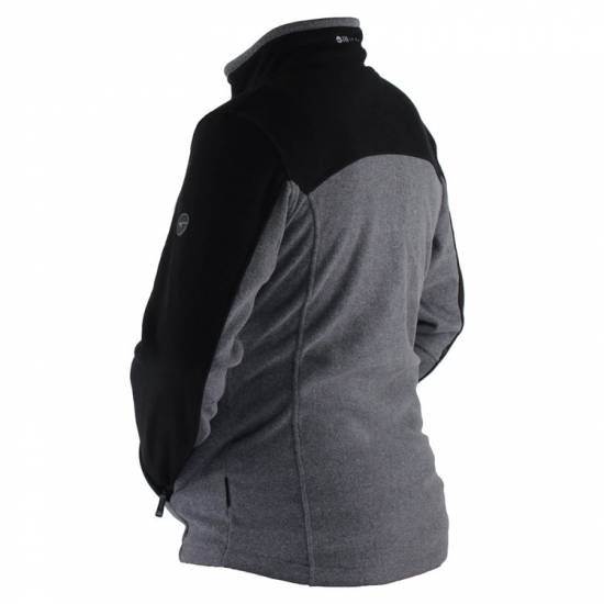 Jacheta polar HI-TEC Monar, Gri/Negru Jacheta polar HI-TEC Monar, Gri/Negru