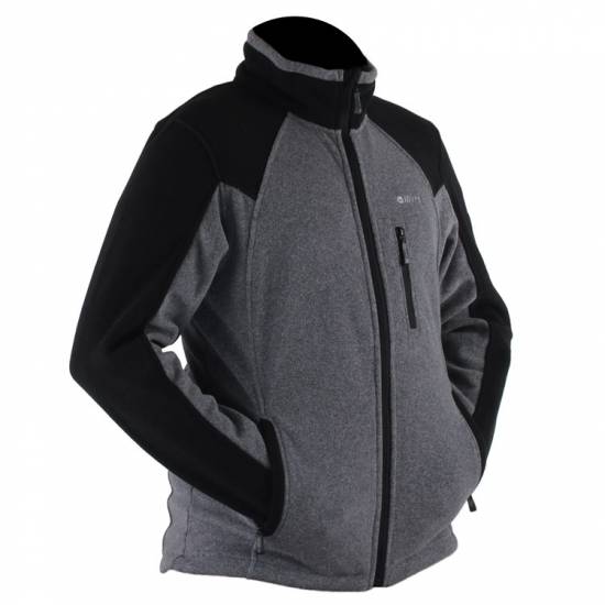 Jacheta polar HI-TEC Monar, Gri/Negru Jacheta polar HI-TEC Monar, Gri/Negru