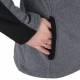 Jacheta polar HI-TEC Monar, Gri/Negru Jacheta polar HI-TEC Monar, Gri/Negru