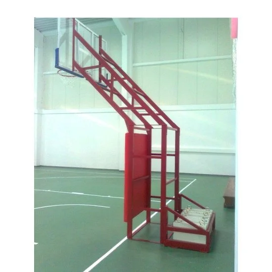 Basketball stand with lattice construction Basketball stand with lattice construction