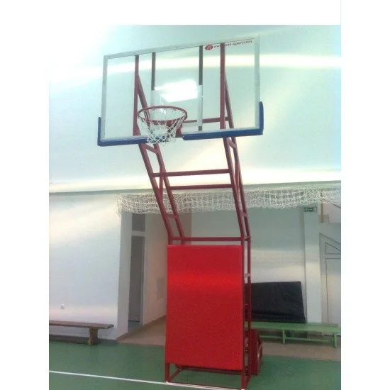 Basketball stand with lattice construction Basketball stand with lattice construction